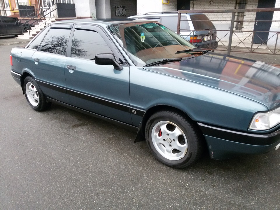 Перебірка/чистка двоконтактного кінцевика дверей audi 80 b3 1
