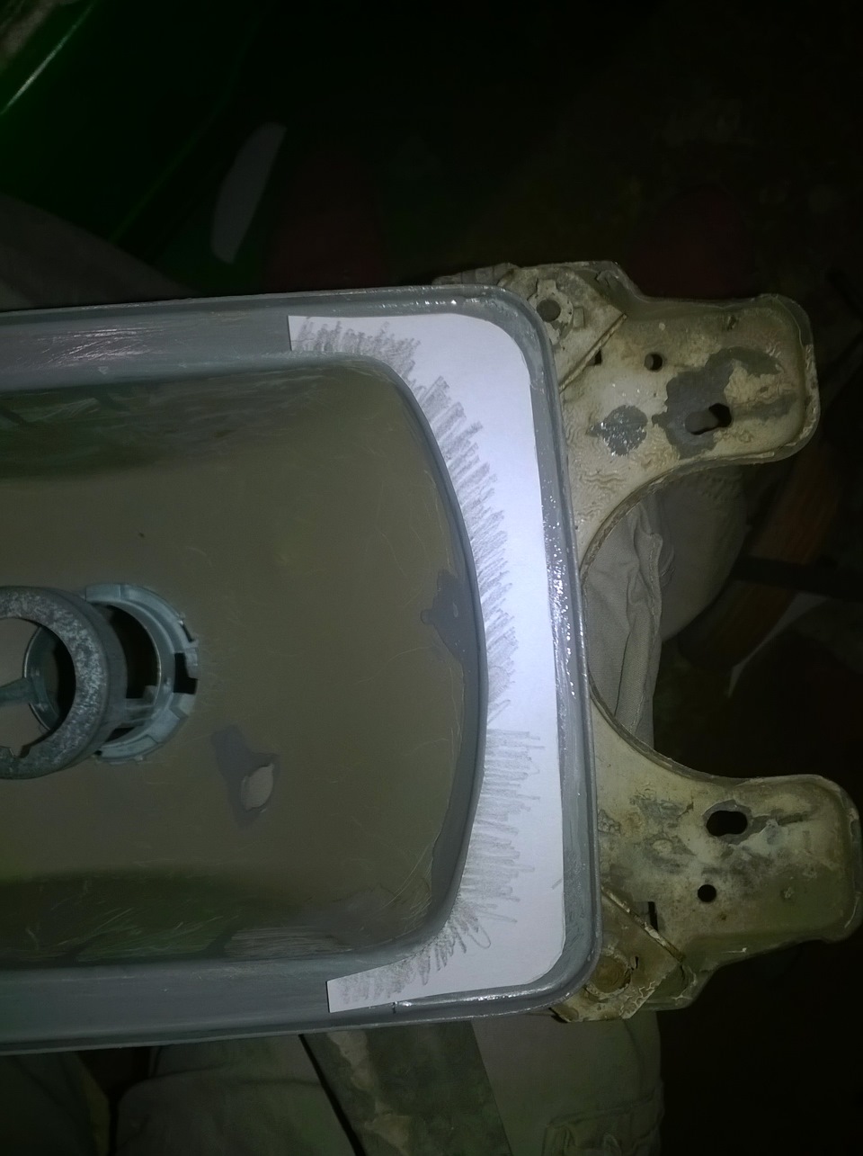 Відновлення відбивача фари. 5