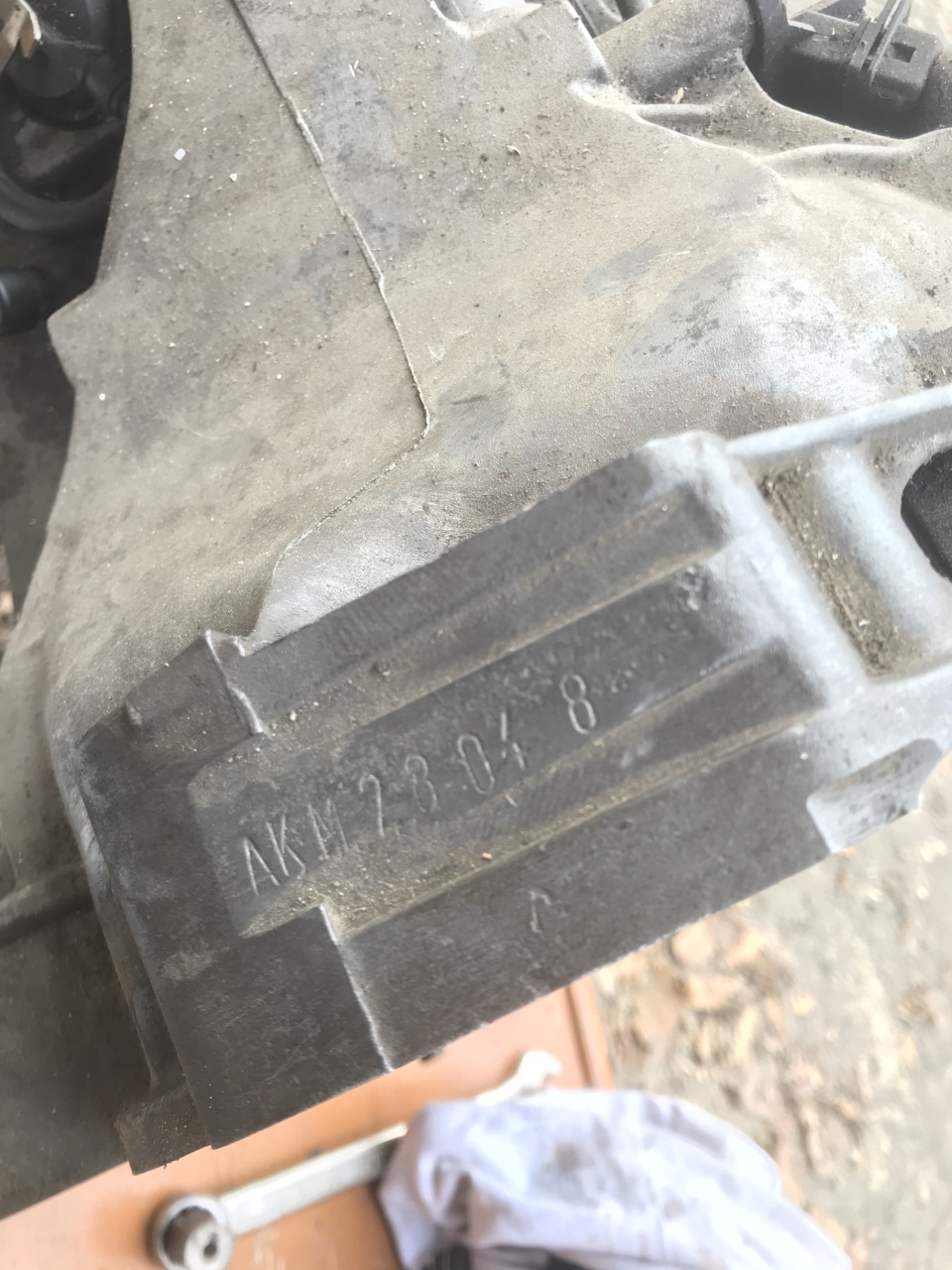 Заміна КПП, зчеплення на Ауді 80 4