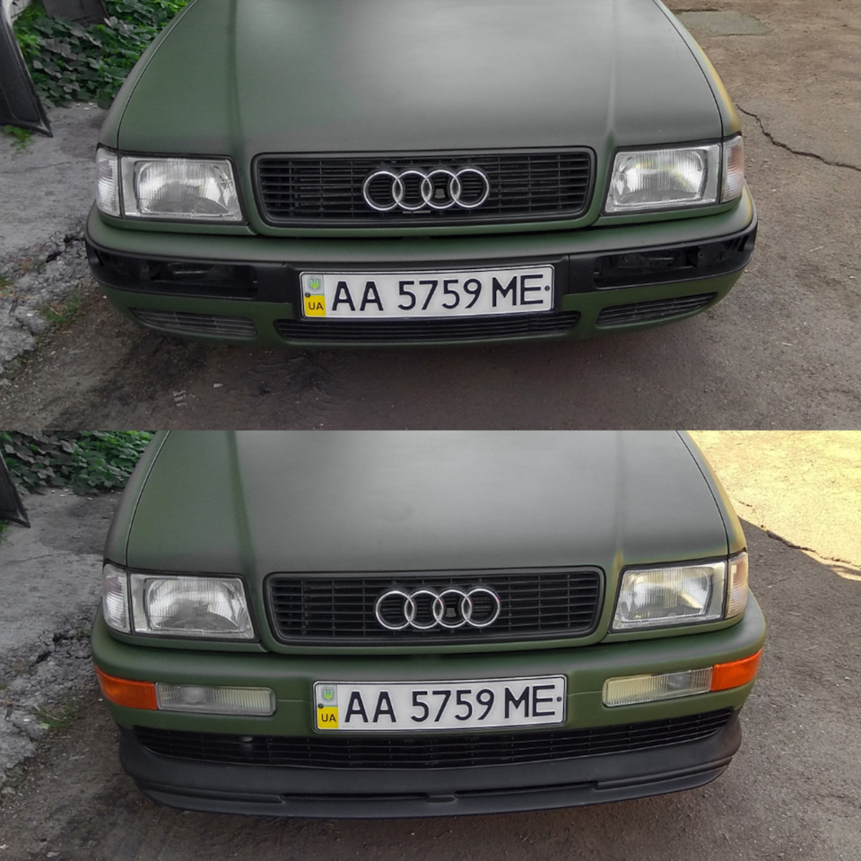 Бампер S2 + splitter 5