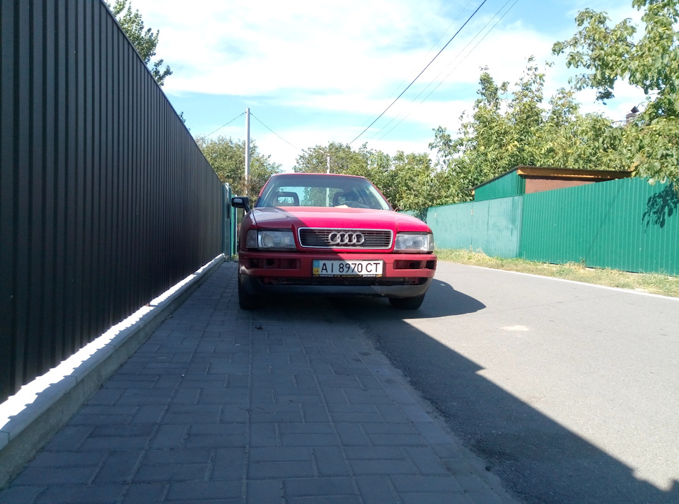 бампер audi coupe 1
