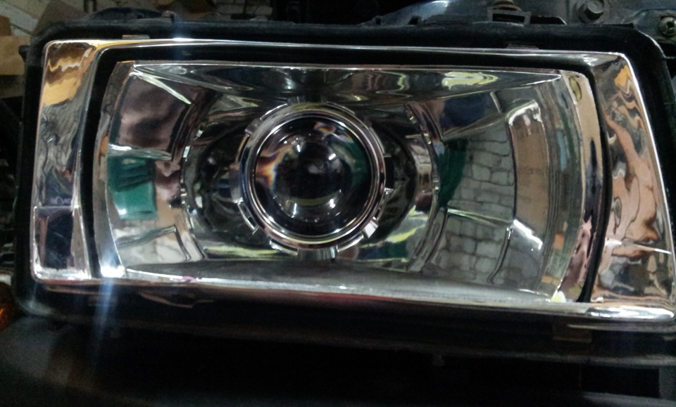 Лінзи Mitsumi G5 на Audi 80 4