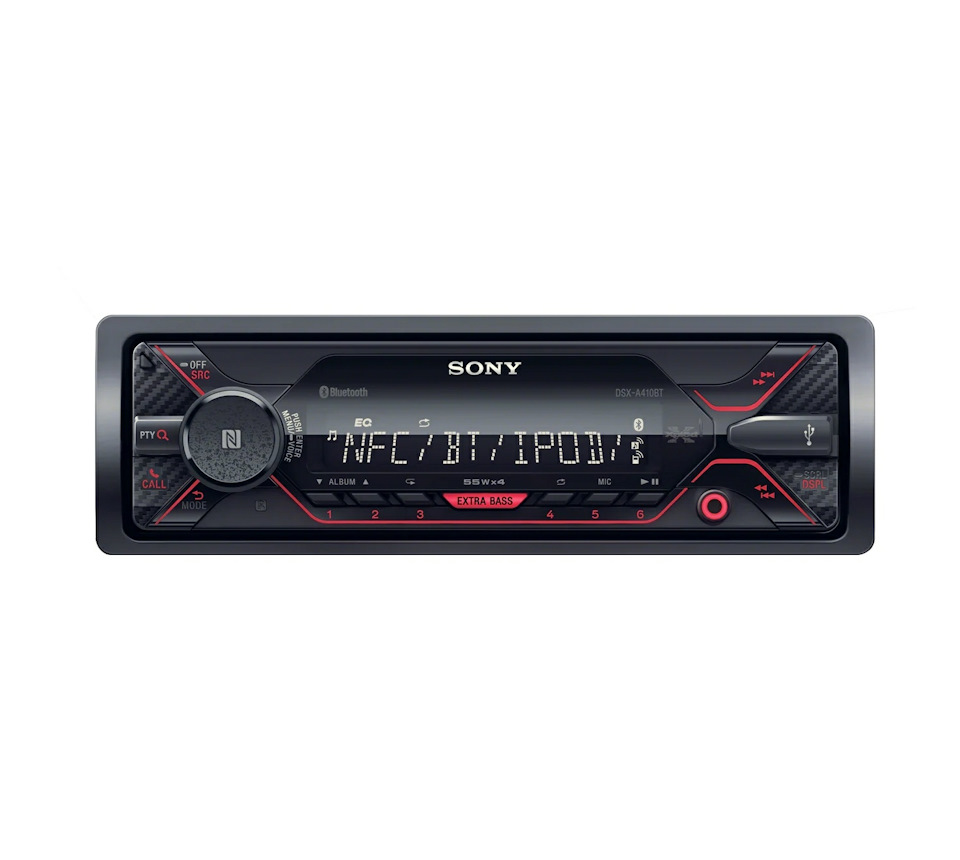 Нова магнітола. Sony DSX A-410BT 2