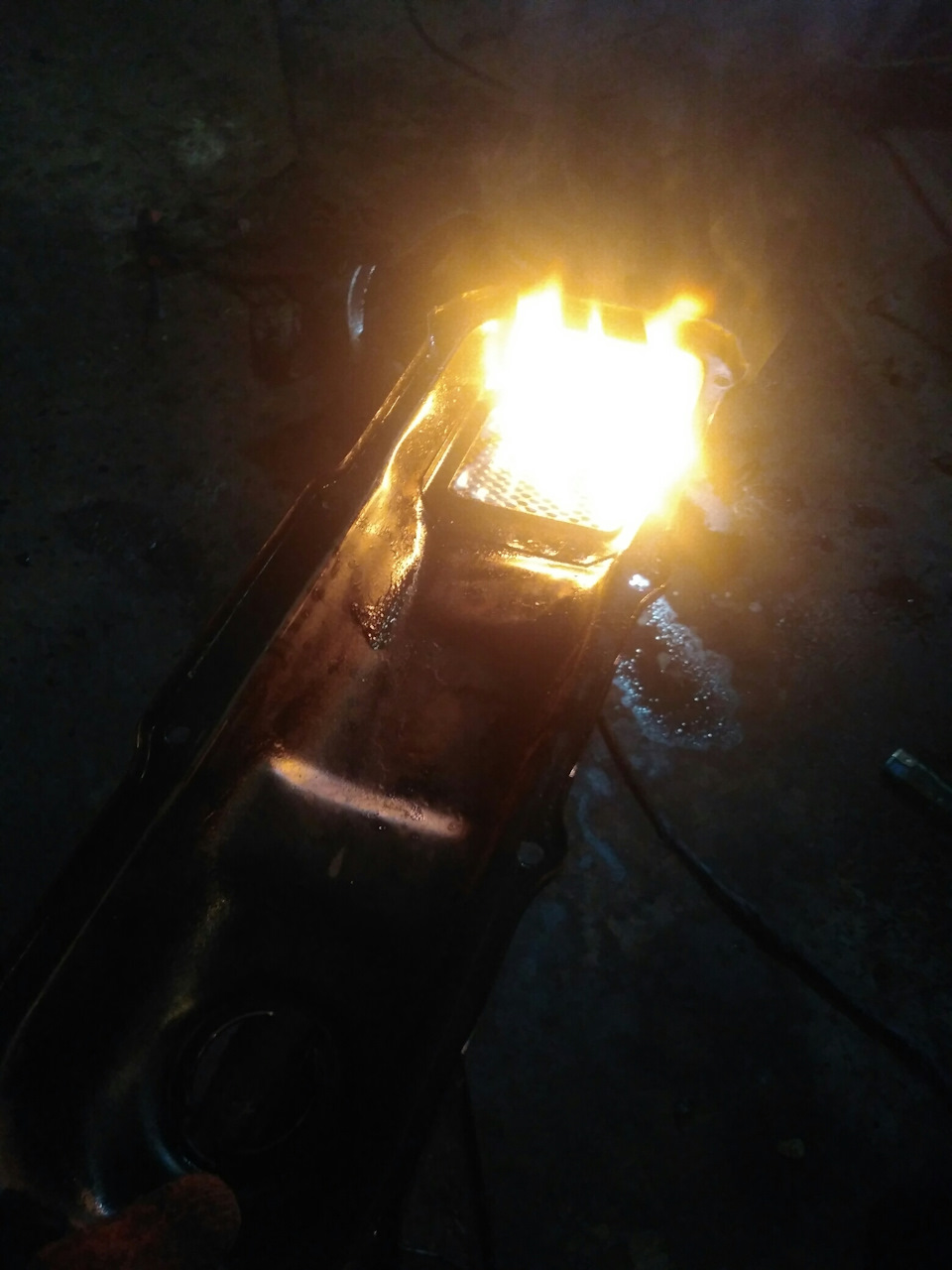 Чистка вентиляції картернизу газів 3