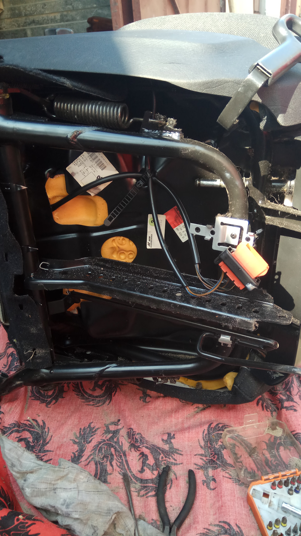 Recaro від Ауді 100 до Ауді 80 2