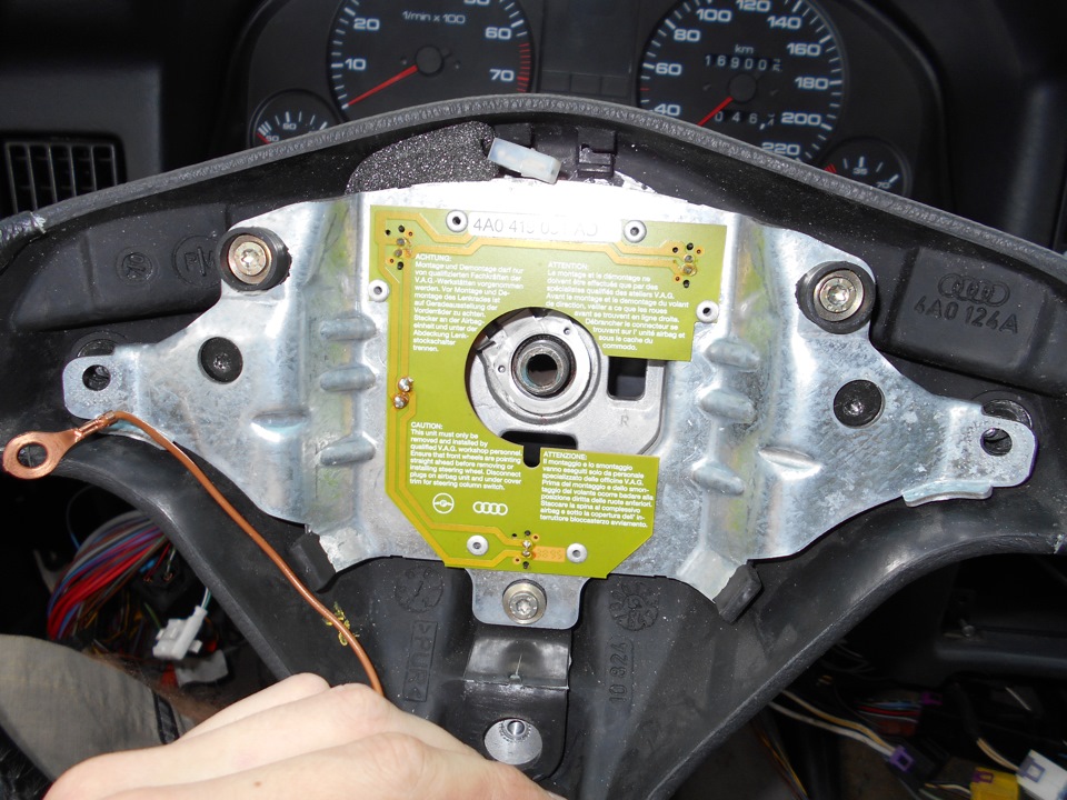 Салон В4 + Airbag, Запис №6: Кермо від audi S4 (Безпека, частина 2) 4