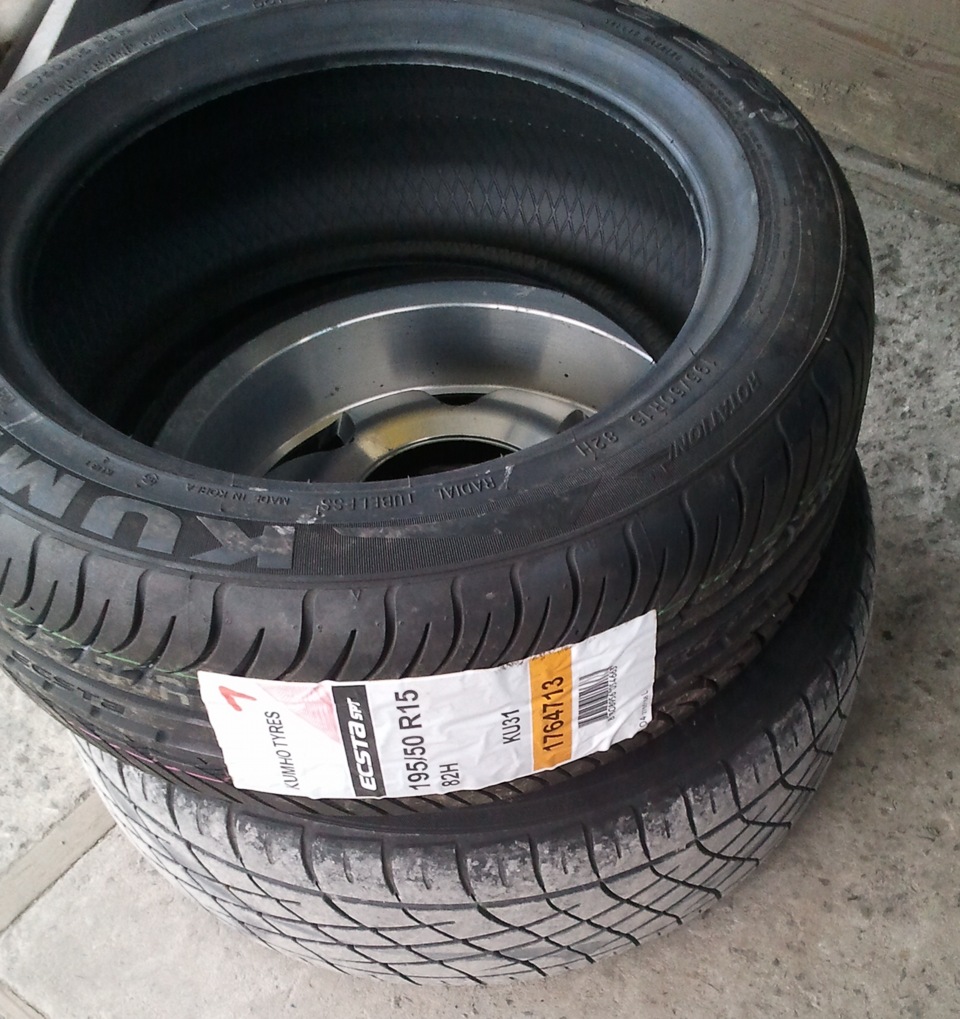 Kumho Ecsta KU 31 + трос зчеп. і глушник 1