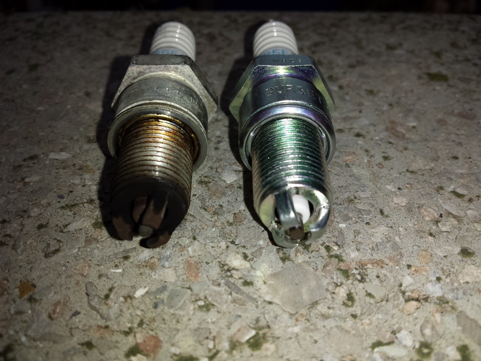 Свічки NGK V21+неприємні моменти. 4