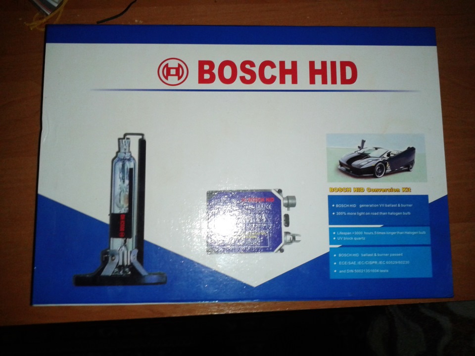 Установка Би-Ксенона 6000к Bosch 1