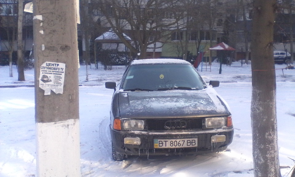 В херсоне валит снег 1