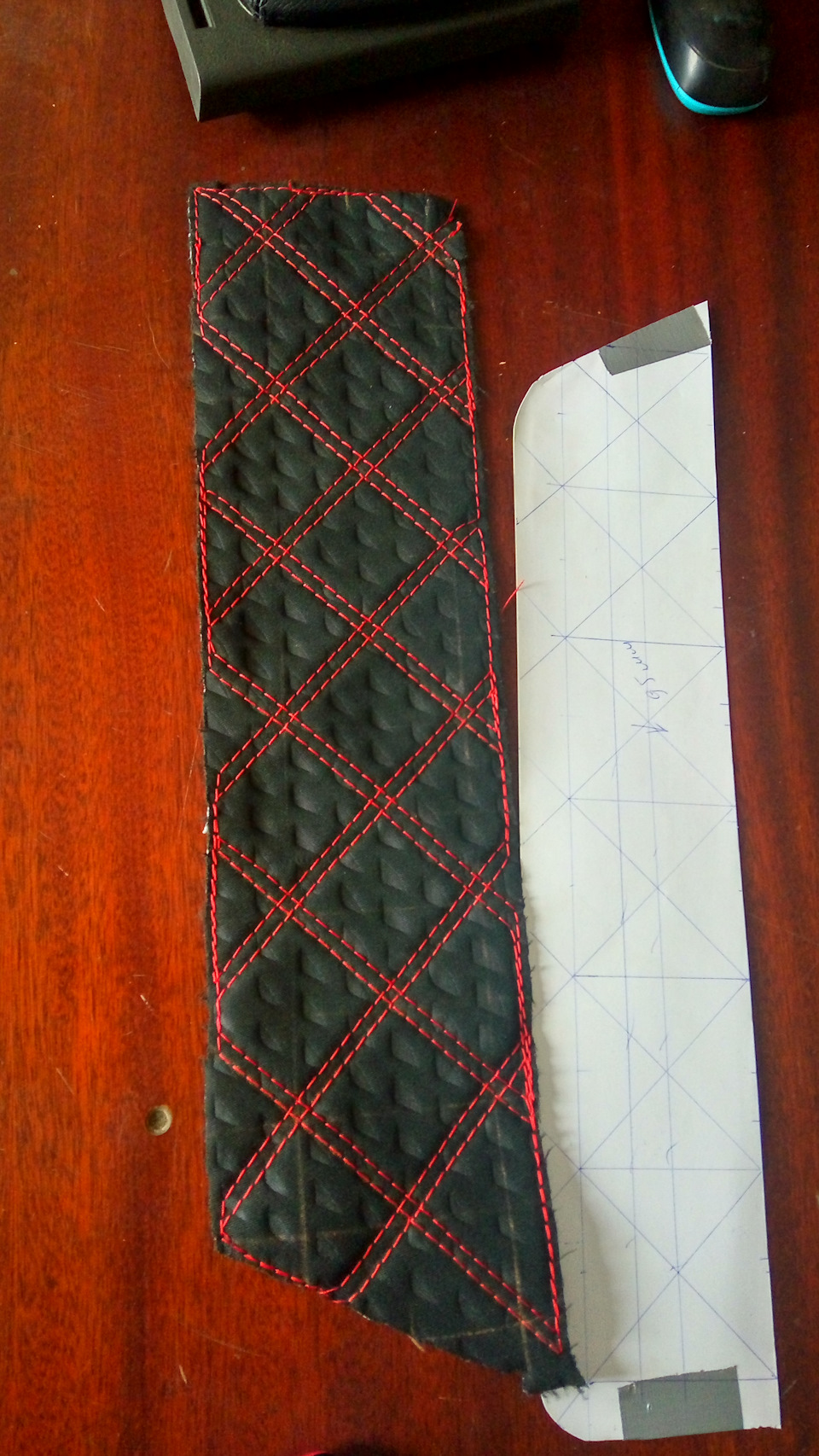 2.2 Перетяжка карт дверей Ауді 80 5