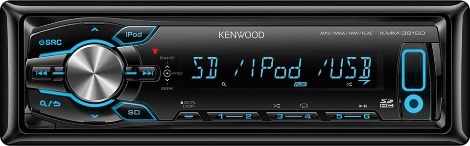 Магнітола KENWOOD KMM-361SD сум пост 1