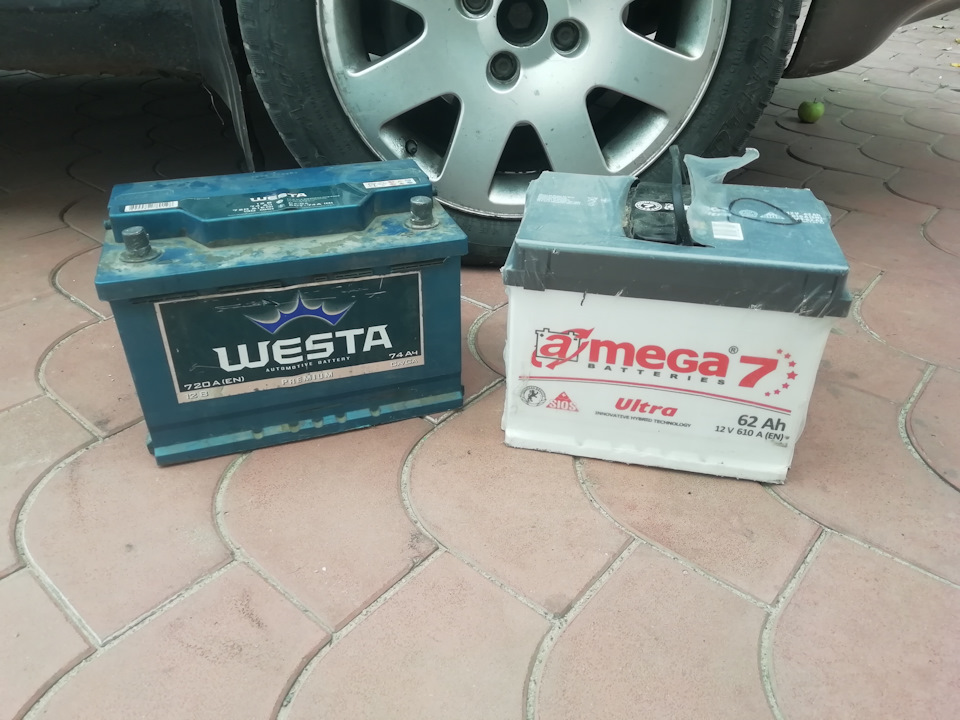 Купив АКБ @meGa7, на 62Ah 4