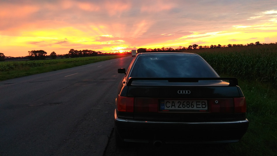 16. Захід сонця з Ауді 1