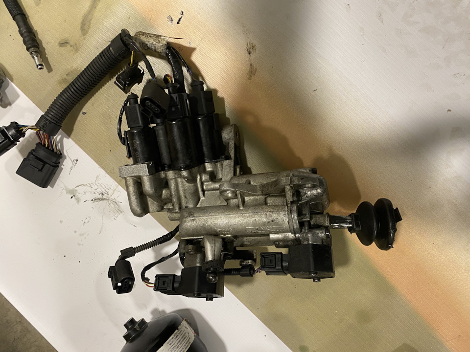 Люфтит робот коробки ds085 Audi A2 085142411E, ремонт. ЧАСТИНА1 2