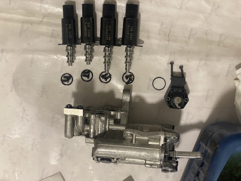 Люфтит робот коробки ds085 Audi A2 085142411E, ремонт. ЧАСТИНА2 2