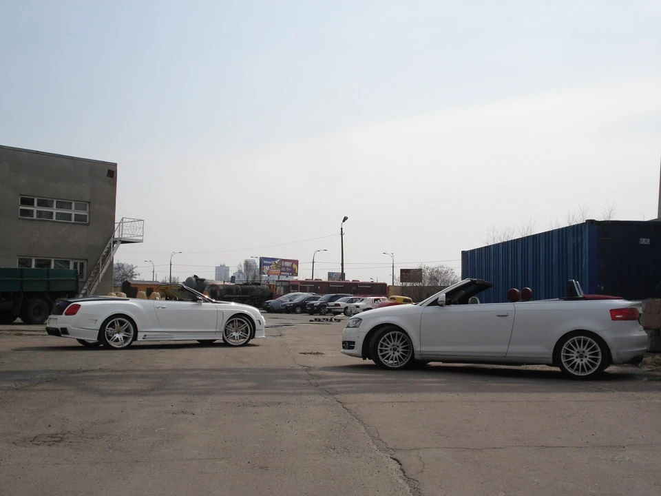 Bentley GTC Mansory & Audi A3 cabrio S-line