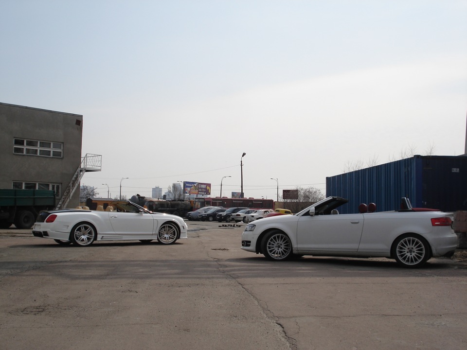 Bentley GTC Mansory & Audi A3 cabrio S-line 1
