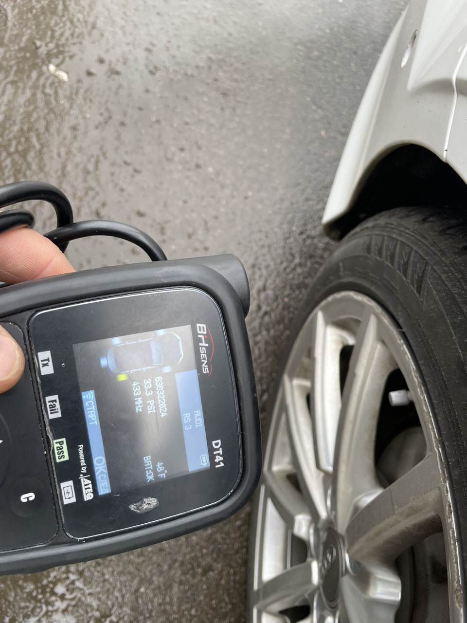 Бракований датчик TPMS 5