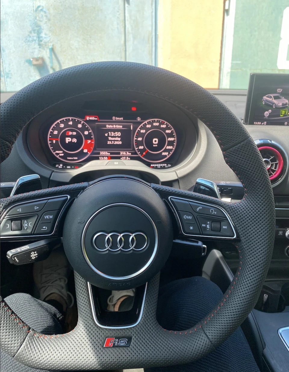 Встановлення virtual cockpit та керма rs3