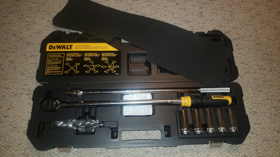 DeWalt набір для заміни коліс 3