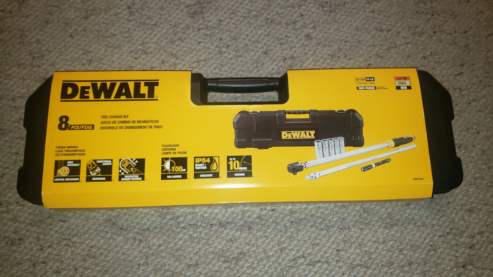 DeWalt набір для заміни коліс 1