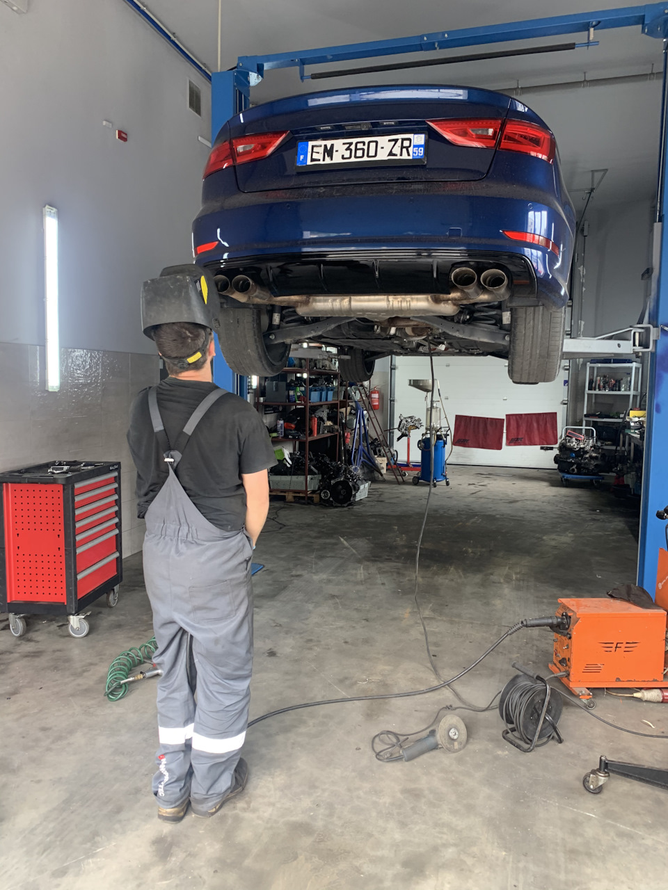 Cat backs від Audi TTS, downpipes 2