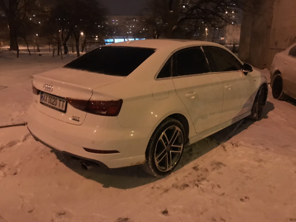 Перший виїзд Взимку Audi A3 2.0 Quattro 3