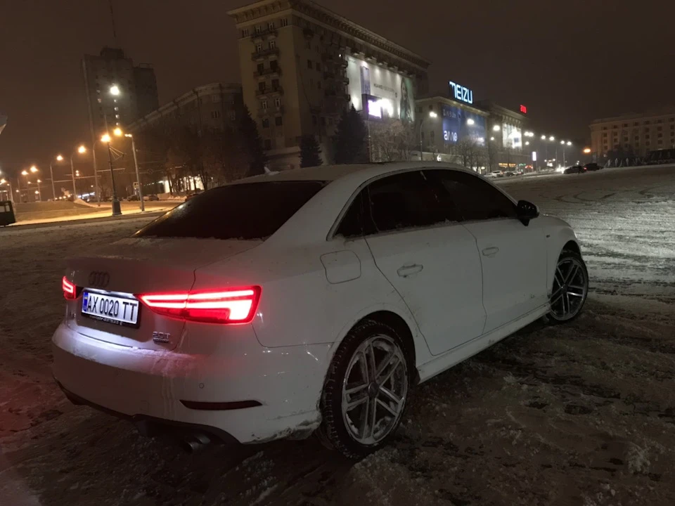 Перший виїзд Взимку Audi A3 2.0 Quattro