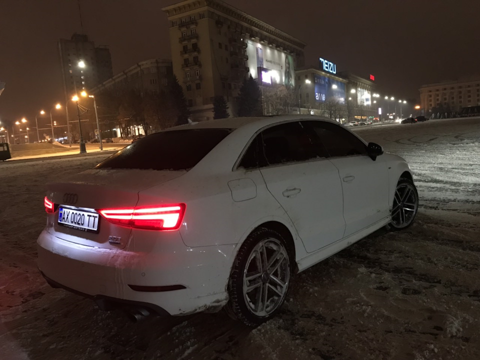 Перший виїзд Взимку Audi A3 2.0 Quattro 1