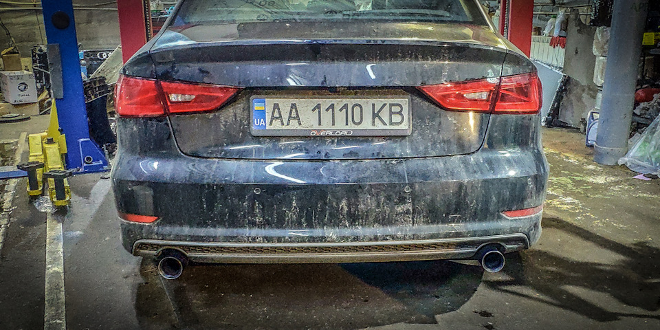 Задня частина вихлопу (catback) 1