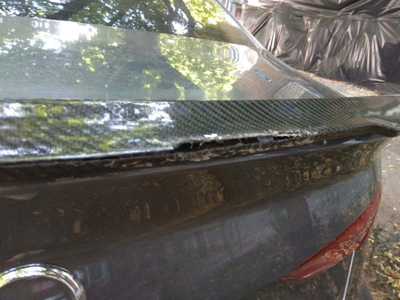 Любителям карбонових спойлерів на замітку. Сумували пост 2