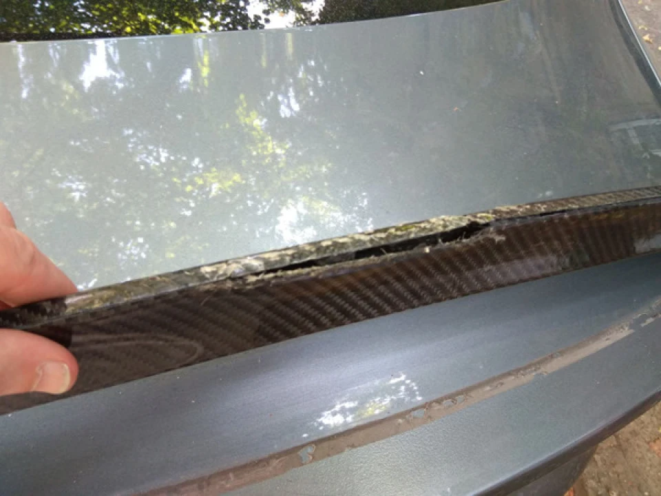 Любителям карбонових спойлерів на замітку. Сумували пост