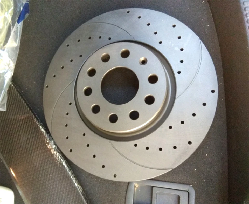 Тормозні диски та колодки. Rotinger, powerstop z16