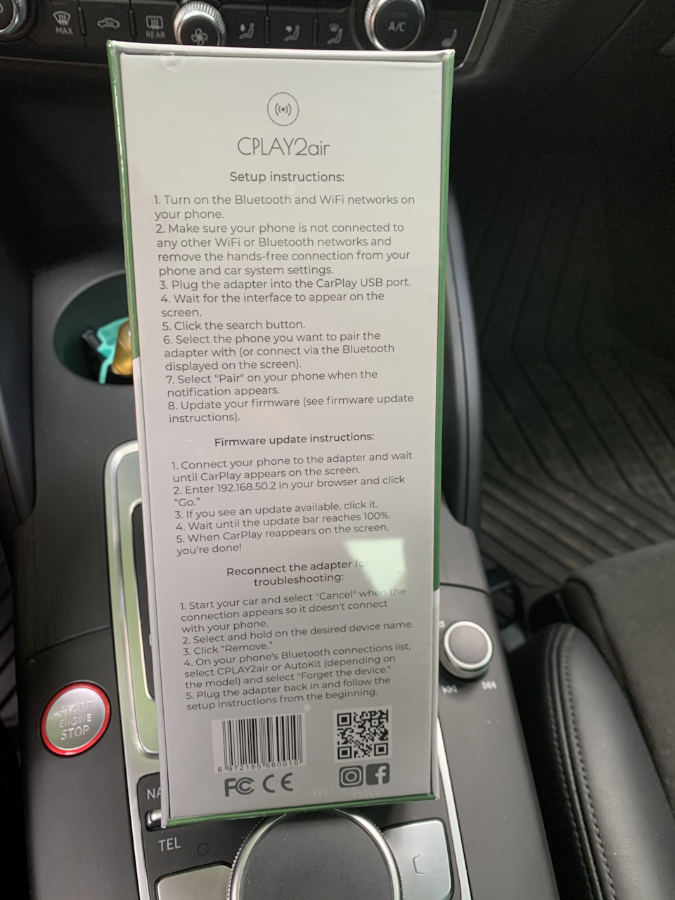 Бездротовий (Wireless) CarPlay 2
