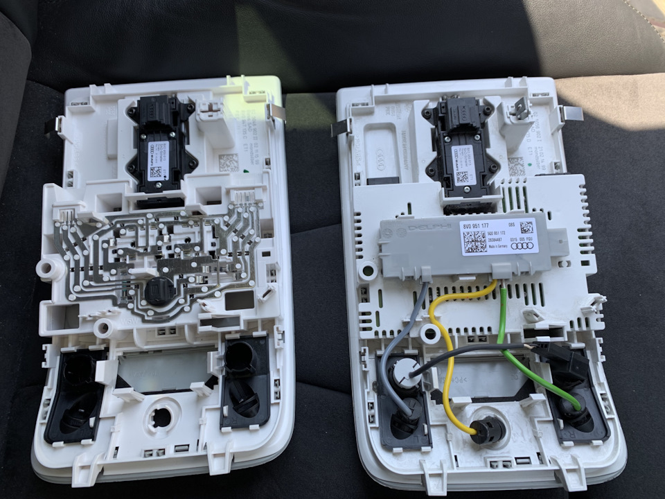 LED плафони освітлення салону 1