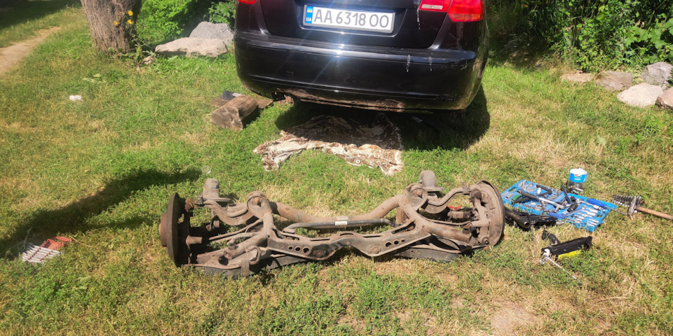 Ремонт підвіски - як чудове завершення відпустки:) 3