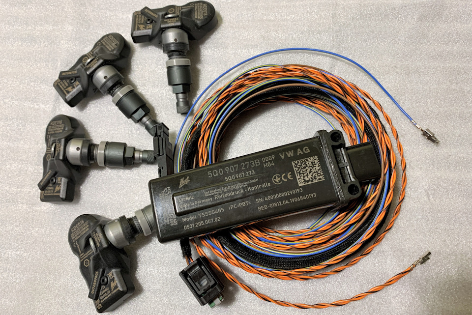 Система контролю тиску в шинах TPMS 1