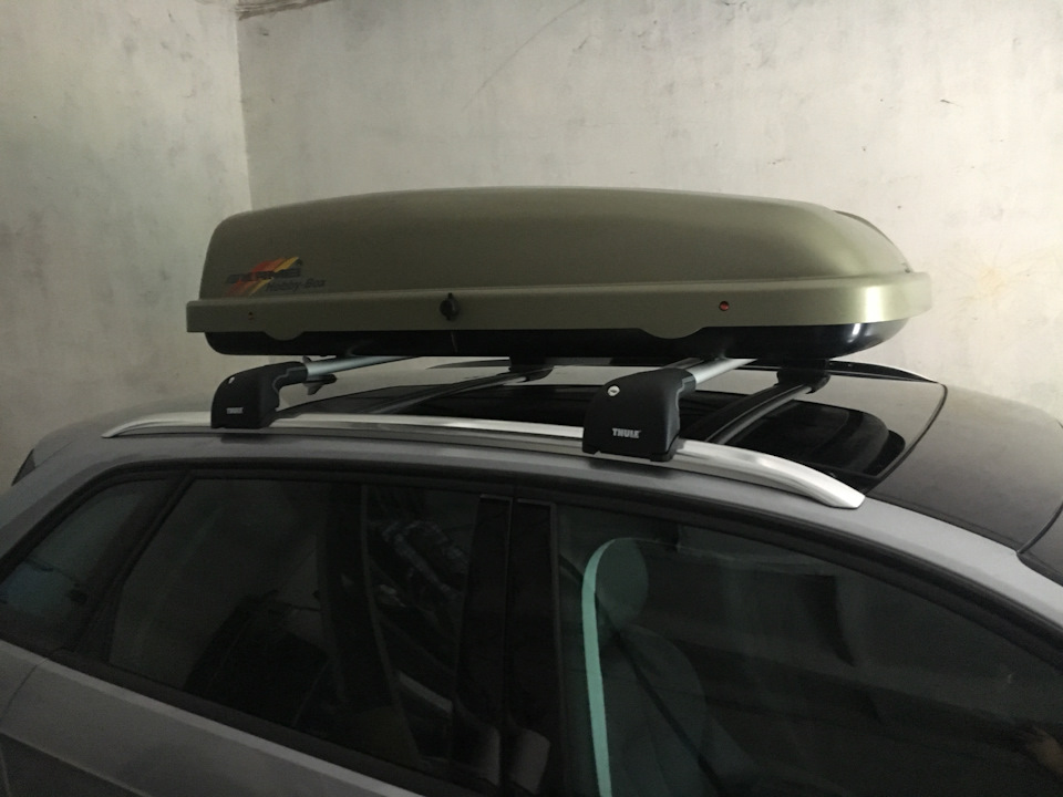 Симбіоз Thule WingBar Edge та Kamei Hobby Box 3