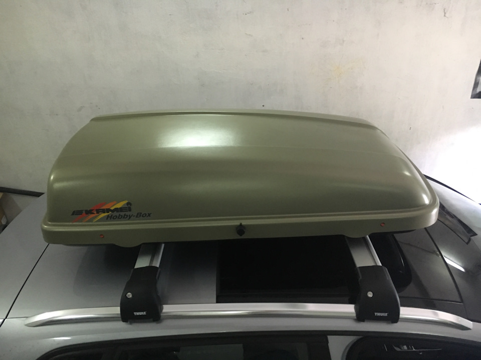 Симбіоз Thule WingBar Edge та Kamei Hobby Box 2