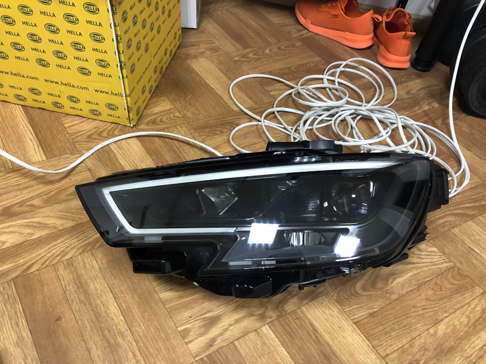Фари Full led рестайл 5