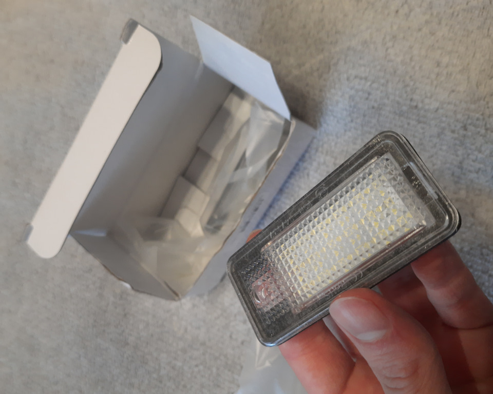 LED підсвічування номера 1