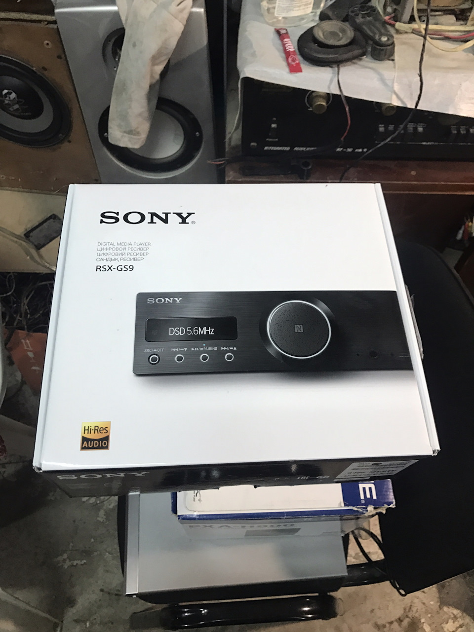 Нове джерело Sony rsx gs9 1