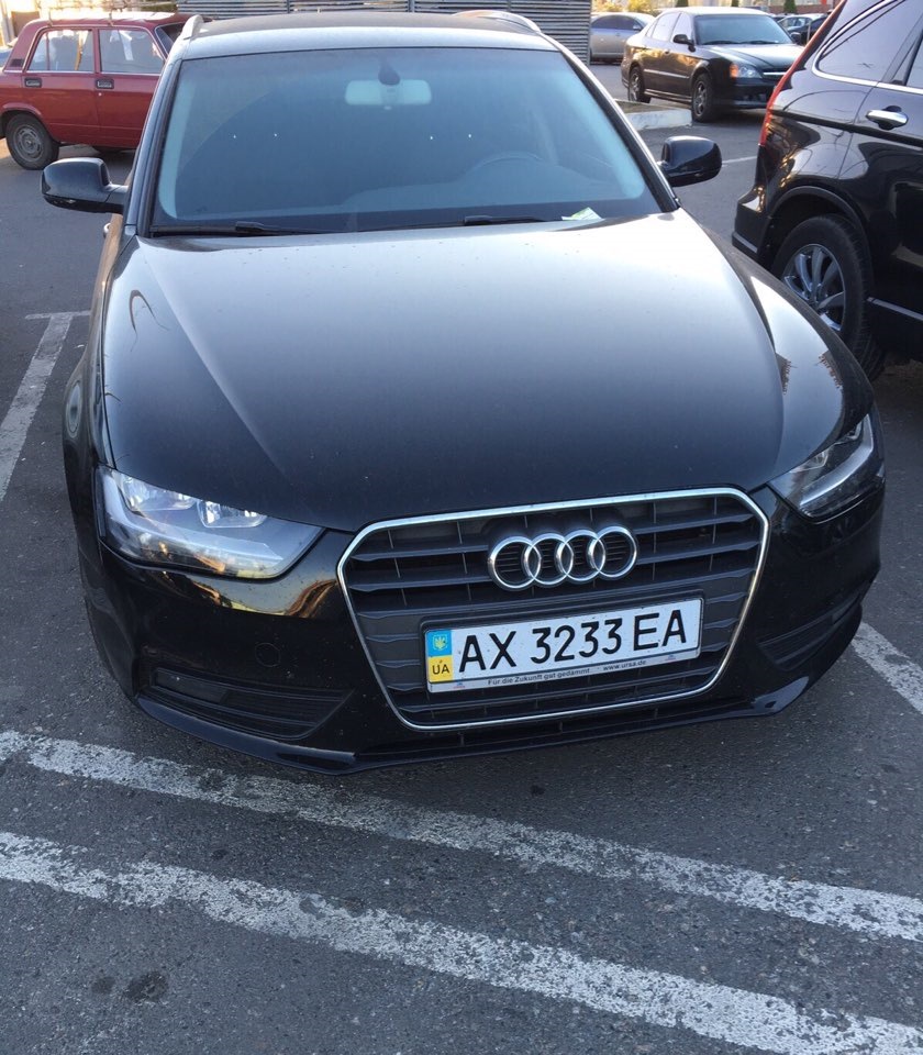 Новий проект sq Audi A4 avant 1