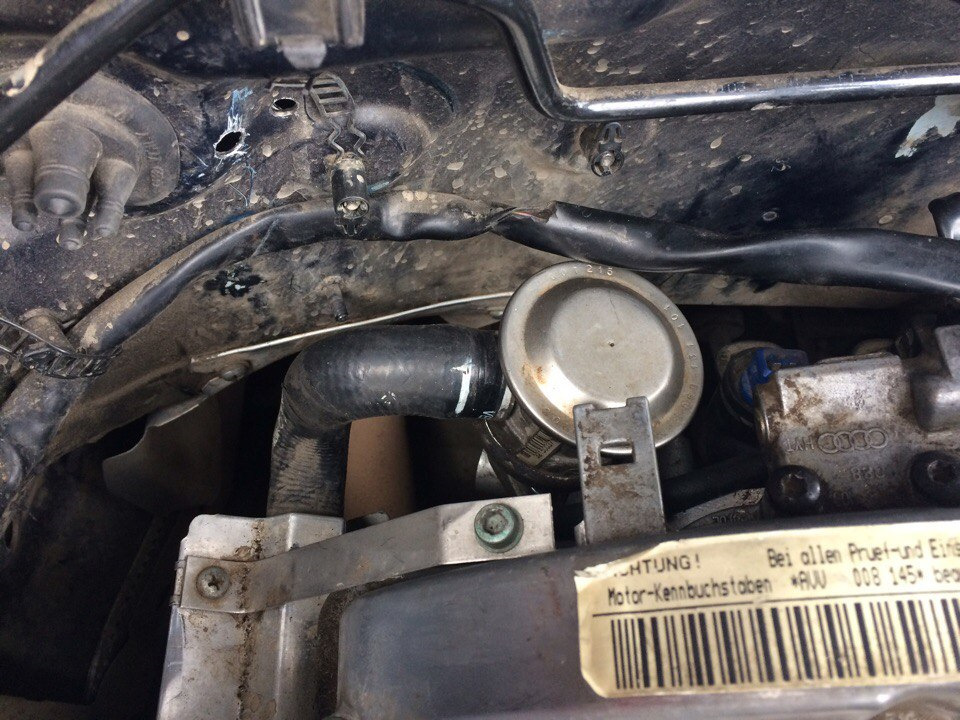 Заглушка клапана EGR на Audi A4 B5 2