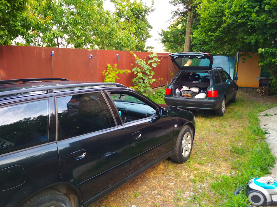 Пару фоток з audi 80b4 avant 2