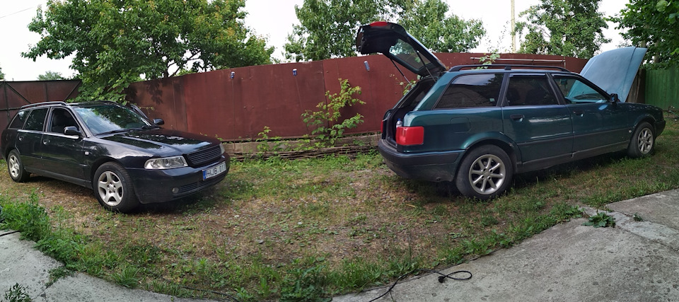 Пару фоток з audi 80b4 avant 3
