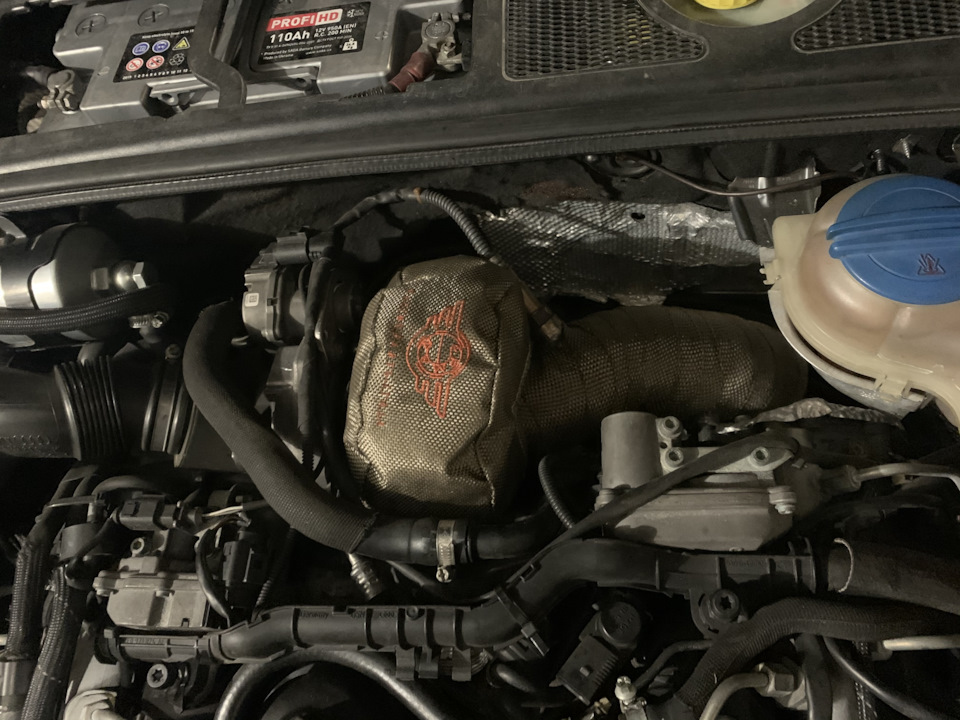 Встановлення кастомного Downpipe 76 мм на 3.0 tdi 2