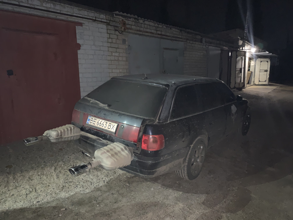 Встановлення кастомного Downpipe 76 мм на 3.0 tdi 3