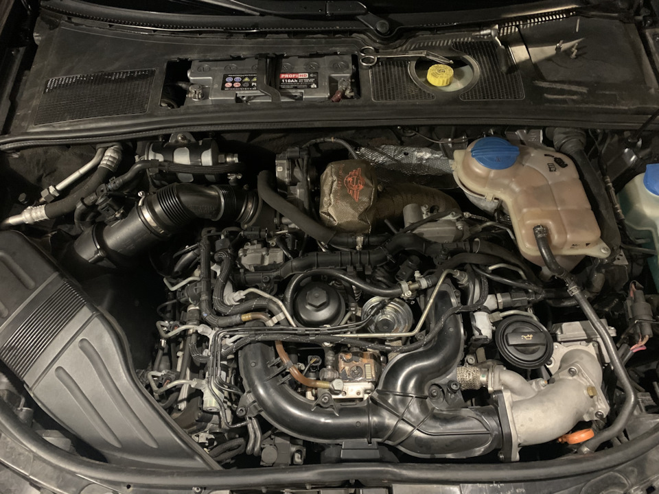 Встановлення кастомного Downpipe 76 мм на 3.0 tdi 1